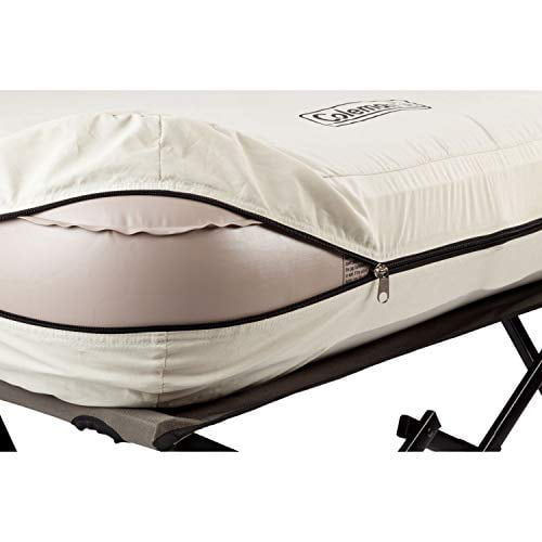 Cot And Thick Queen Air Mattress Combo, Coleman Camping Bed Frame