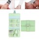 thumbnail image 4 of Juego de manicura de 16 piezas, cortaúñas, de aseo, limas de uñas para viajes Verde Yuyangstore Cortauñas, 4 of 7