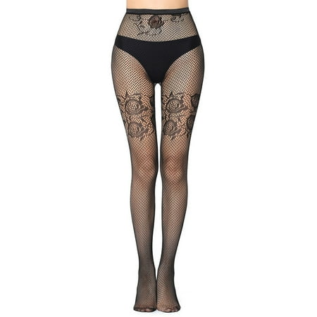 

Fashion Socks Women Long Tube Suspender Socks Panties Silk Stockings