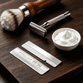 thumbnail image 5 of EXLEAF 2026 New 5Pcs Straight Razor Blades Stainless Steel Material Single Blade Razor Ripple Design Single Edge Razor Blades for Shaving, Grooming, Barbers Style, 5 of 7