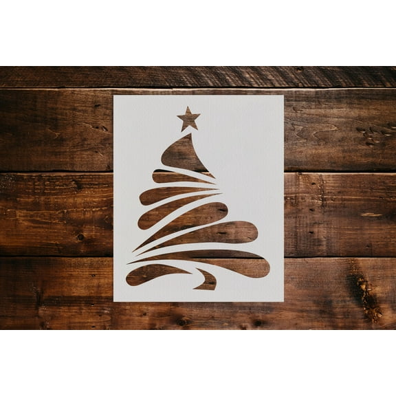 Christmas Tree Stencil (5"x6")