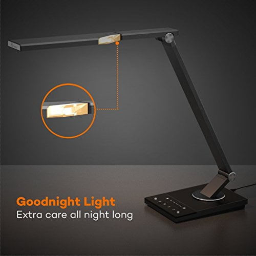 taotronics stylish metal led desk lamp