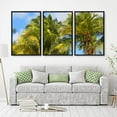 thumbnail image 2 of IDEA4WALL 3 Piece Canvas Wall Art Tropical Palm Trees Canvas Prints Framed Wall Art Decor, 2 of 4