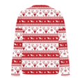 thumbnail image 3 of Mirages Haut de Noël pour Femmes, Mode Décontractée Manches Longues Col Rond Imprimé Chandail en Molleton pour Dames, Hauts Blouse, 3 of 5