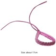 thumbnail image 3 of Pulsera de aceite esencial Tejido de fibra Accesorios para exteriores (Monocromo aleatorio), 3 of 3