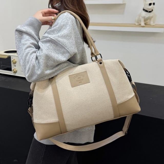 Bolsa de viaje | Bolsa de gimnasio y bolsa deportiva con separación para ropa seca y húmeda | Tela Oxford resistente al agua | Bolsa de fin de semana para hombres y mujeres