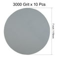 thumbnail image 2 of Unique Bargains Disques de Ponçage Secs Gris 7 Pouces 3000 Grains Papier de Verre 10 Pcs, 2 of 4