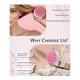 thumbnail image 3 of Scalp Scrubber Brush Tool with Double-Sided Soft Silicone Bristles, 3 of 5