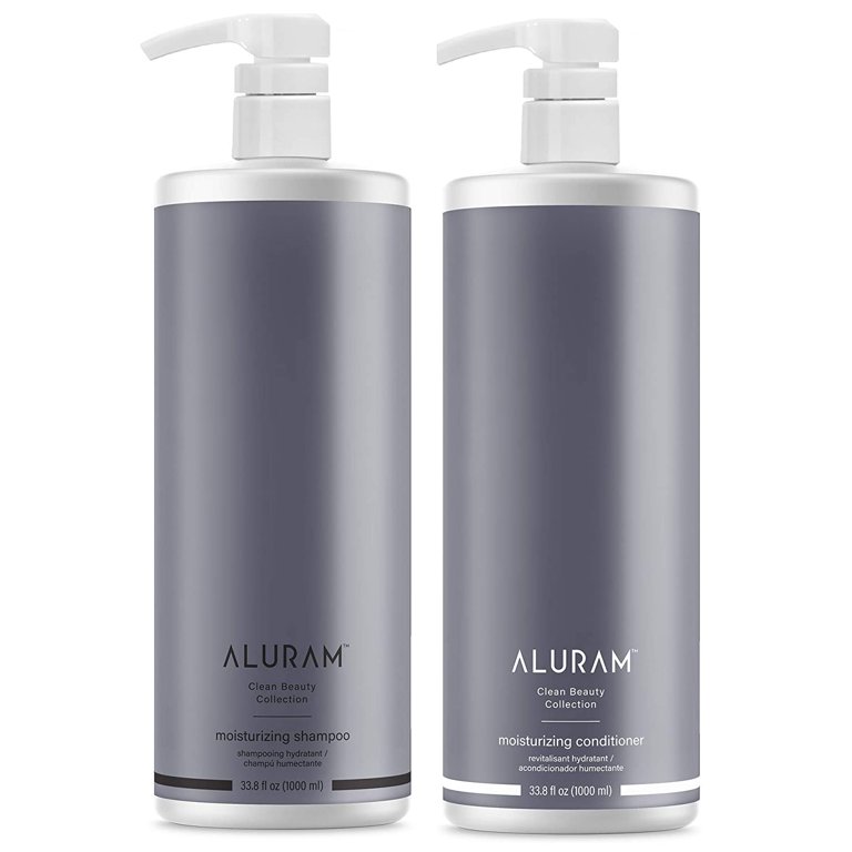 Aluram Moisturizing Shampoo and Conditioner Set, 33.8 Fl Oz