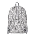 thumbnail image 3 of Artistic Tiger Print Backpack for Women, Waterproof School Bag with Roaring Bengal Face, Tribal Jungle Pattern and Floral Design, 3 of 5