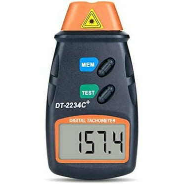 Professional Digital Tachometer Dt2234 C Mini Tachometer Non-Contact Speedometer