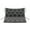 Dark grey, variant on YEERSWAG 42" x 40" Dark Grey Outdoor Bench Cushion, Polyester, Anti-Fading, Waterproof