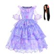 thumbnail image 1 of Disfraces de Encanto para niñas, vestido de princesa para Cosplay, con Encanto de Isabella, Carnaval, Navidad, fiesta de cumpleaños, Mirabel Fivean unisex, 1 of 2