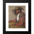 thumbnail image 2 of Ignacio Zuloaga 14x18 Black Modern Framed Museum Art Print Titled - The Picador ‘El Corian’, 2 of 5