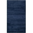 thumbnail image 3 of SAFAVIEH Milan Harlow Solid Plush Shag Area Rug, Navy, 4' x 6' - Modern Design, Navy, Non-Shedding & Easy Cleaning, Ultra Plush Thick Pile, Ideal for Living Room, Bedroom, Entryway, 3 of 13