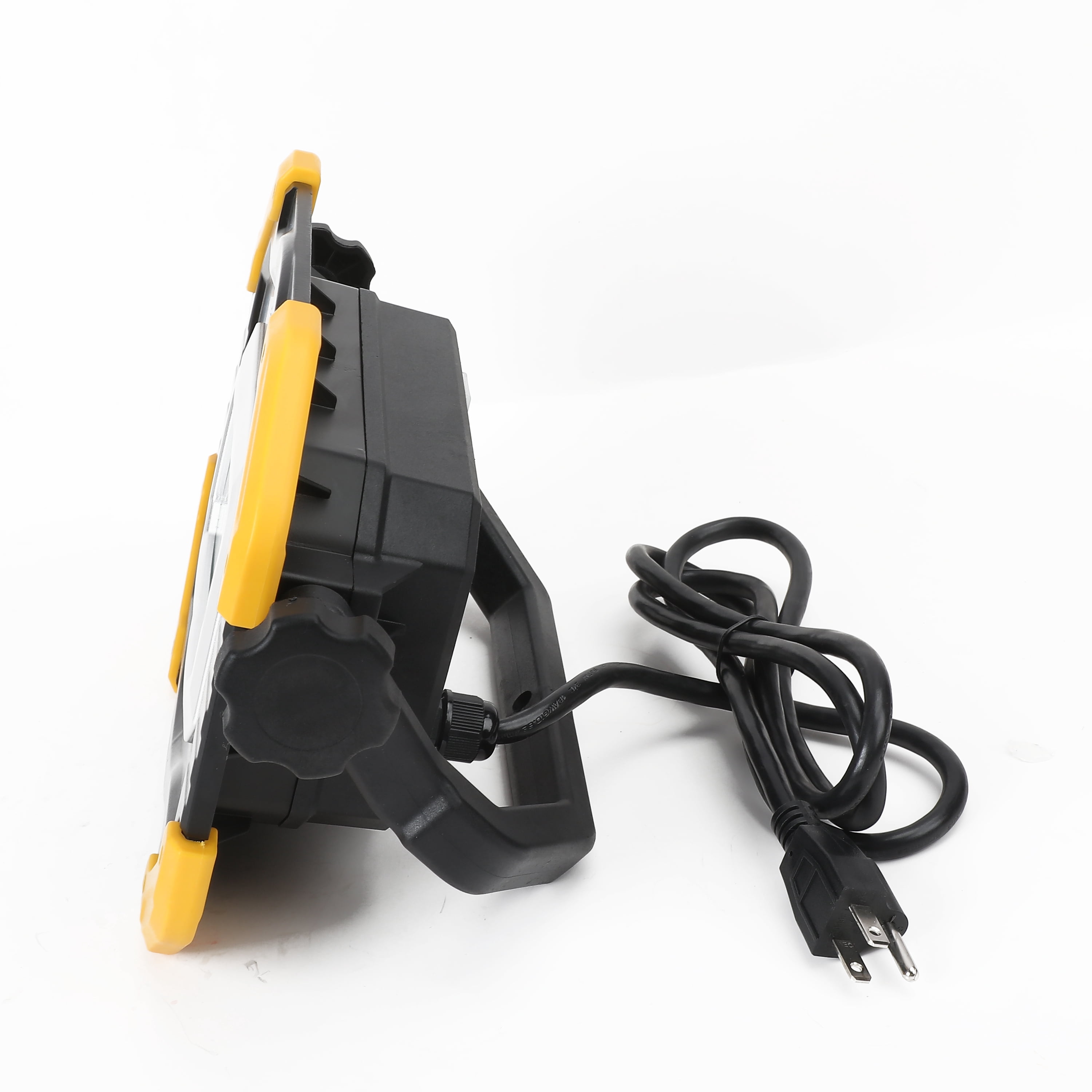 Hyper Tough 5000 Lumen LED Corded Work Light, Yellow, Black, Model 7050