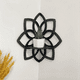 thumbnail image 3 of Estantes de esquina con forma de loto, estantes de esquina de pared con flores de madera, estantes flotantes, estantes de exhibición de cristal, estantes de esquina de pared estilo boho, 3 of 6