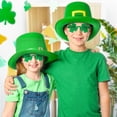 thumbnail image 2 of Gafas de sol ArtCreativity Día de San Patricio Shamrock x24 Green, 2 of 8