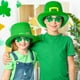 thumbnail image 2 of Gafas de sol ArtCreativity Día de San Patricio Shamrock x24 Green, 2 of 8