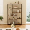 thumbnail image 3 of Estante organizador con 8 Capas Escalonadas de Madera y Estructura de Metal, 3 of 8