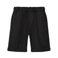 thumbnail image 2 of LLYWEY Toddler Boys Shorts, Kids Pull on Elastic Waist Casual Shorts with Pockets for School Uniform, 2 of 3