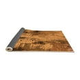 thumbnail image 2 of Ahgly Company Indoor Square Oriental Orange Industrial Area Rugs, 6' Square, 2 of 4