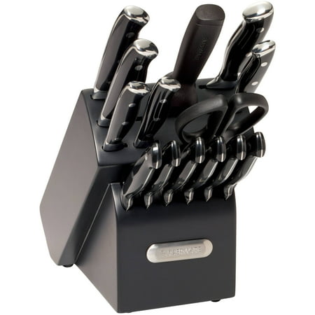 Farberware Black Forged Triple Riveted Stainless Steel Knife (Best Steel For Forging Knives)