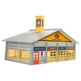 thumbnail image 4 of Taller de coches DIY, escala HO 1:87, accesorios de paisajismo en miniatura, maquetas realistas, escenografía ferroviaria para decoración, 4 of 8