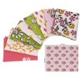 thumbnail image 5 of Soimoi 8 Pc Fat Quarter Bundle,Asian BlockPrint 18"x 22"DIY Patchwork-100% CottonPre-Cut Quilting Fabric Pink, Yellow, White, Green, 5 of 7