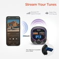 thumbnail image 7 of HyperGear IntelliCast Road FM Transmitter and Car Charger, Black, 15857, 15857, 7 of 7