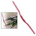 thumbnail image 2 of Langgg Deluxe Mountain Bike Handlebar 31.8mm DH MTB High Rise Bar Red, 2 of 9