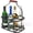 Black-6 Bottles, variant on Metal Wine Bottle Carrier 6 Bottle Wine Carrier with Wood Handle Farmhouse Metal Wine Rack Basket Caddy Decorative Wine Display Stand for Wedding Bar BBQ Picnic Red White Wine Milk Storage (Silver)