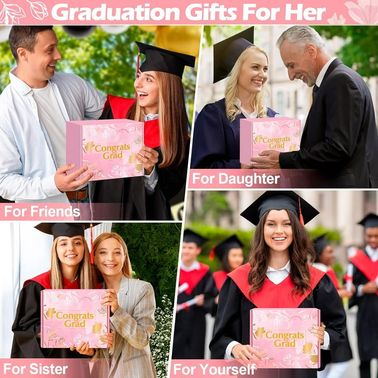 2025 Graduation Gifts for Her, Graduation Gift Basket with Tumbler