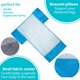 thumbnail image 5 of Piscina flotador EVA agua hamaca reclinable fácil de usar para fiesta de deportes acuáticos JShteea El nuevo, 5 of 9