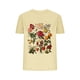 thumbnail image 1 of Blusas de Verano de las Mujeres Flor Impresa Cuello Redondo Manga Corta Superior, Verano Superior de las Mujeres, 1 of 4
