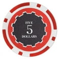 thumbnail image 2 of Brybelly CPEC-25 Eclipse 14 Gram Poker Chips (25 Pack)-$0.50, 2 of 8