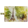 thumbnail image 4 of PKQWTM Eiffel Tower Green Summer Trees Sunset Rays Book Cover Book Protector Book Sleeve Book Pouch Book Bag 6x9 inch, 4 of 4