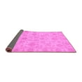 thumbnail image 2 of Ahgly Company Indoor Rectangle Abstract Purple Modern Area Rugs, 6' x 9', 2 of 4