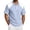 Light Blue-100610aa, variant on Trgacdwlo Cotton Linen Polo T Shirts for Men Patchwork Raglan Shirts for Men Short Sleeve Summer Lightweight Moisture Wicking Mens Golf Polo Shirts
