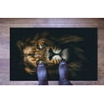 thumbnail image 5 of Lion Rug, Lion Lover Gift Rugs, Man Cave Rug, Animal Rugs, Step Rug, Anti-Slip Carpet, Indoor Rug, Small Rug, Classic Rug, Custom Rug, 2'x3' - 60x90 cm, 5 of 8