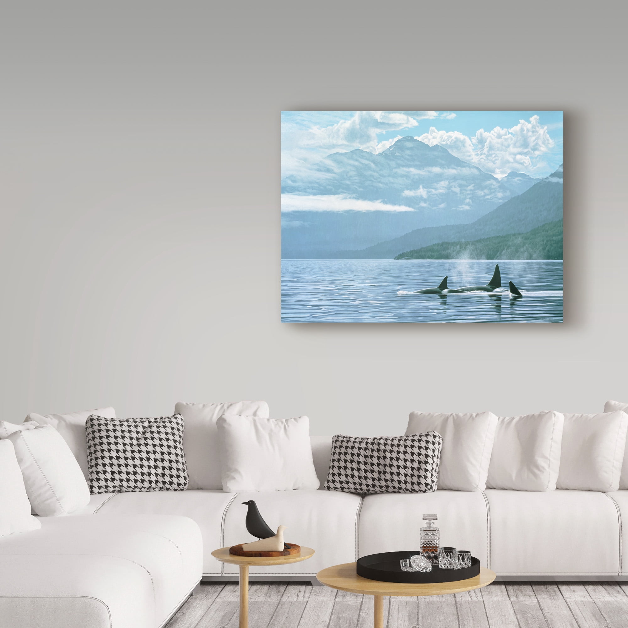 Trademark Fine Art 'Inside Passage' Canvas Art by Ron Parker