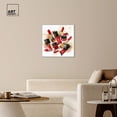 thumbnail image 3 of Lipstick and Nail Polish Collection Canvas Glam Art Prints by Art Remedy, Silver Frame, 30" x 30", 3 of 7