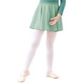 thumbnail image 2 of Toddler Little Girls Ballet Dance Chiffon Skate Skirt with Elastic Waist, 2 of 5