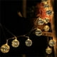 thumbnail image 4 of Cuerda de luces LED Ganfancp Navidad Marroquí Hueco Bola de Metal para Decoración de Boda, 4 of 7