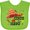Apple Green, variant on Inktastic My First Cinco De Mayo with Sombrero Boys or Girls Baby Bib