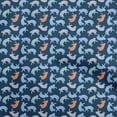 thumbnail image 1 of oneOone Polyester Spandex Navy Blue Fabric Animal Cat Sewing Material Print Fabric By The Yard 56 Inch Wide, 1 of 4