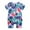 Purple, variant on Baby Onesies Unisex Boys Girls Short Sleeve Soft Breathable Summer Romper Baby Romper Dark Blue 2-3 Years