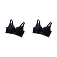 thumbnail image 4 of Minnieouse Sujetadores de encaje de moda para mujer, Bralette cómodo, lencería acolchada, sin costuras, escote en V profundo, chaleco Sexy, Type1 NO1, 4 of 6