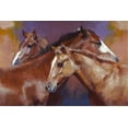 thumbnail image 2 of Chapman, Julie T. 18x13 Gold Ornate Wood Framed with Double Matting Museum Art Print Titled - Pals, 2 of 4