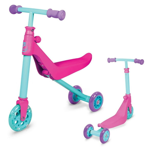 ZYCOM ZYKSTER SCOOTER 2-EN-1 - Rose Sarcelle